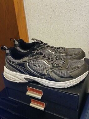 Avia Men’s Gray Mesh Athletic Walking Running Sneakers Shoes Size 13